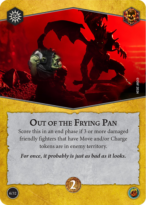 Out of the Frying Pan